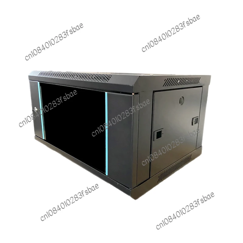 Imagem -04 - Montagem na Parede Rede Gabinete Server Rack Dois Fan Hole Rack Ddp 6u 19 450x600 mm