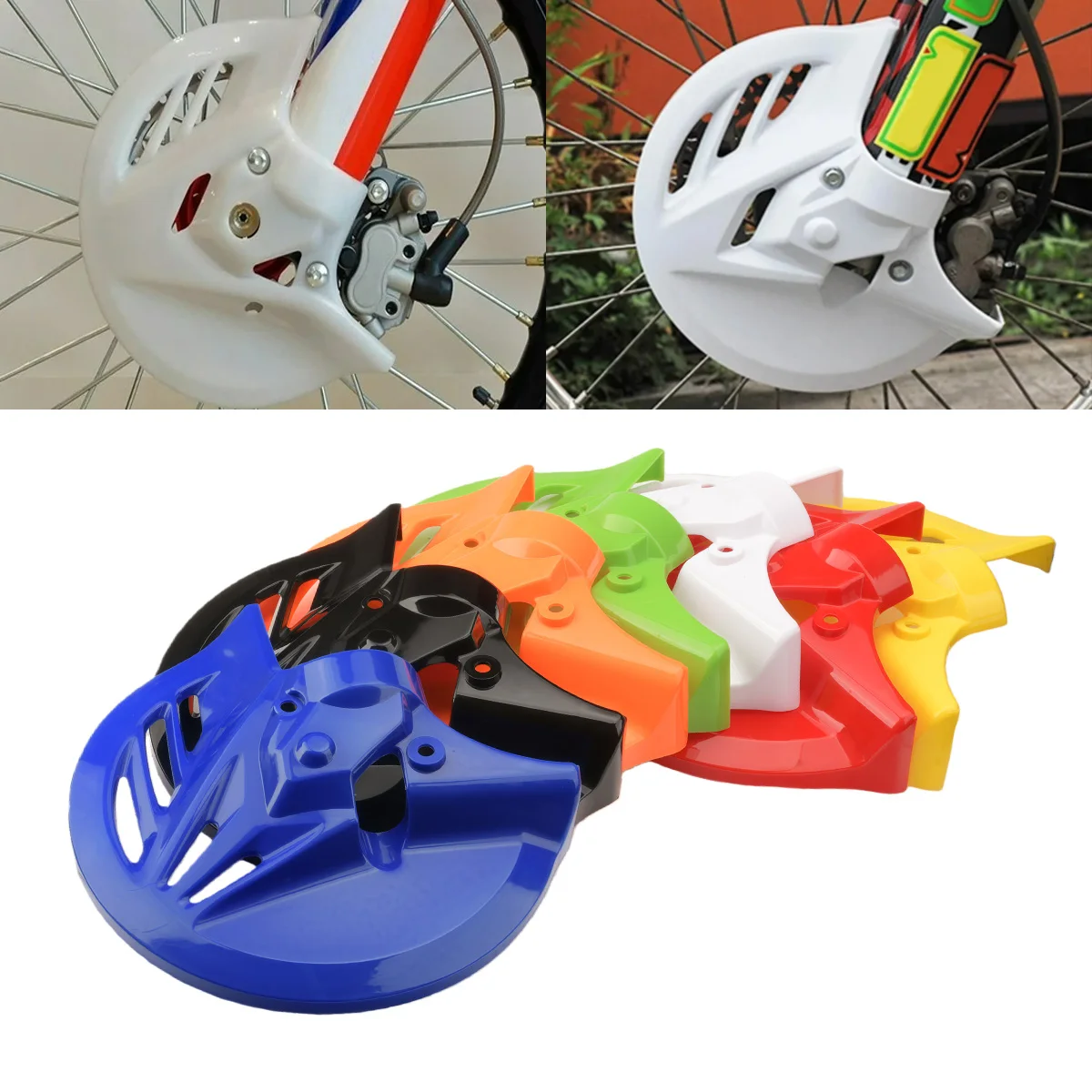 

For Honda CRF250R CRF250RX CRF450R CRF250RX CRF450RX For KayoT4 T6 Brake Disc Protective Cover Protective Plate Brake Protection