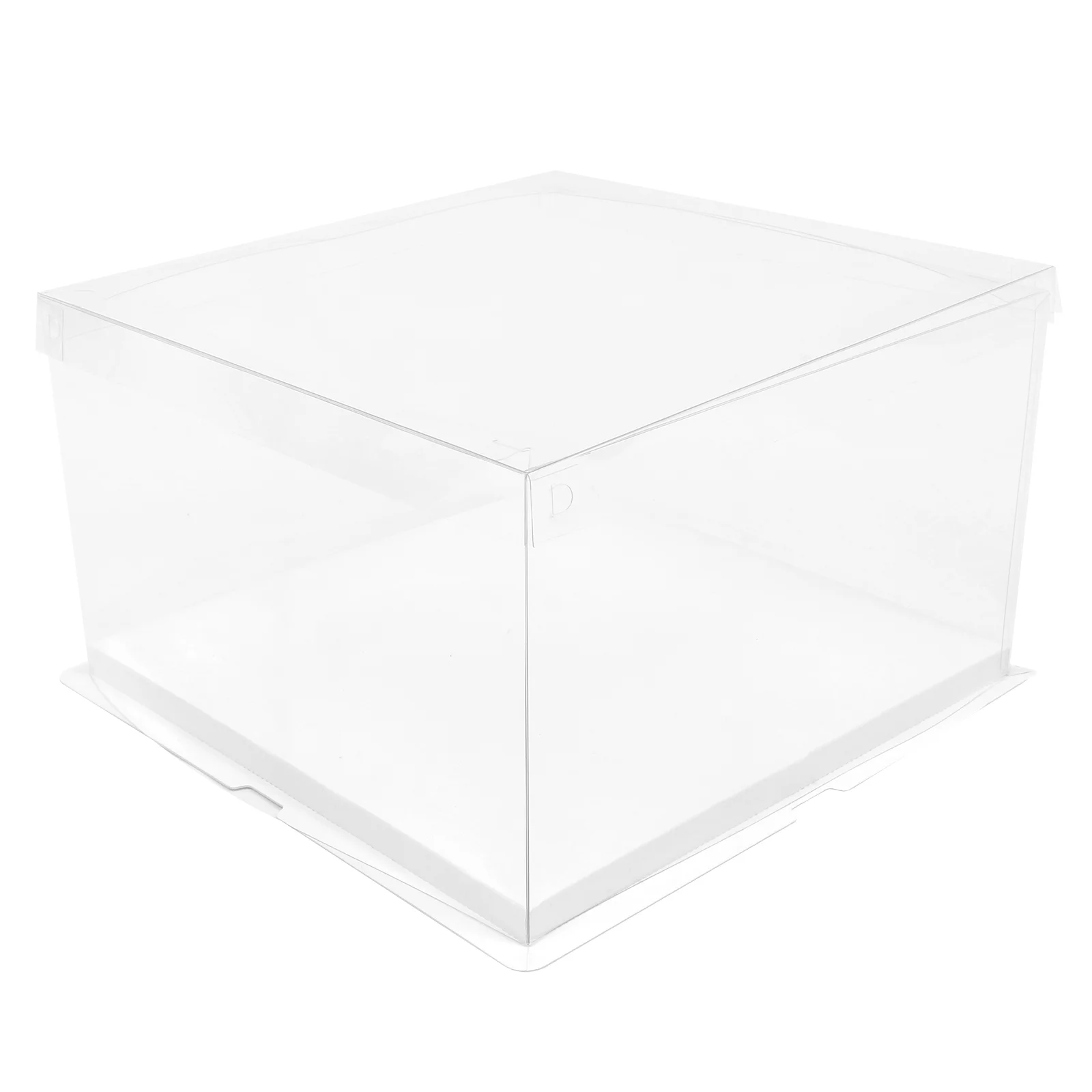 Cake Box Boxes Carrier Clear Container Transparent Packaging Birthday Bakery Wedding Cupcake Display Gift Packing Tall Holder