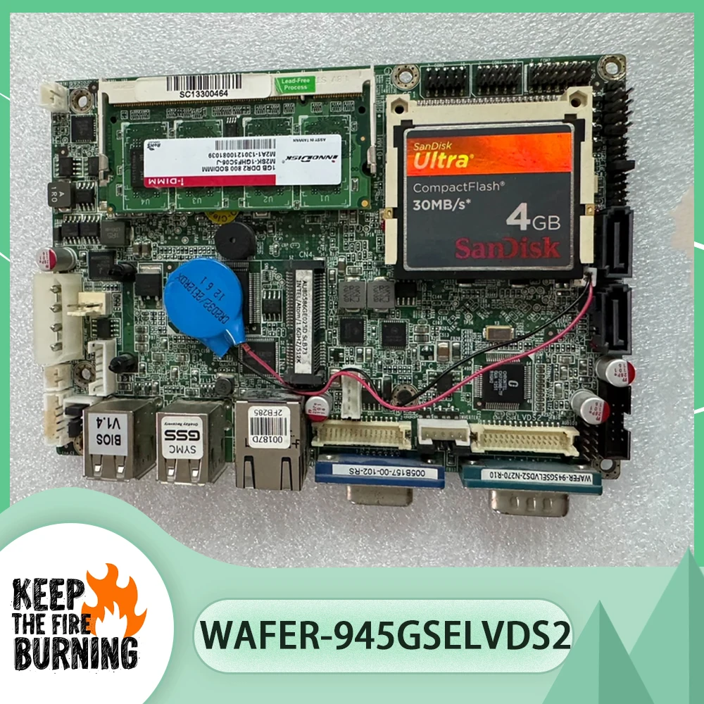 

3,5-дюймовая промышленная материнская плата WAFER-945GSELVDS2-N270-R10