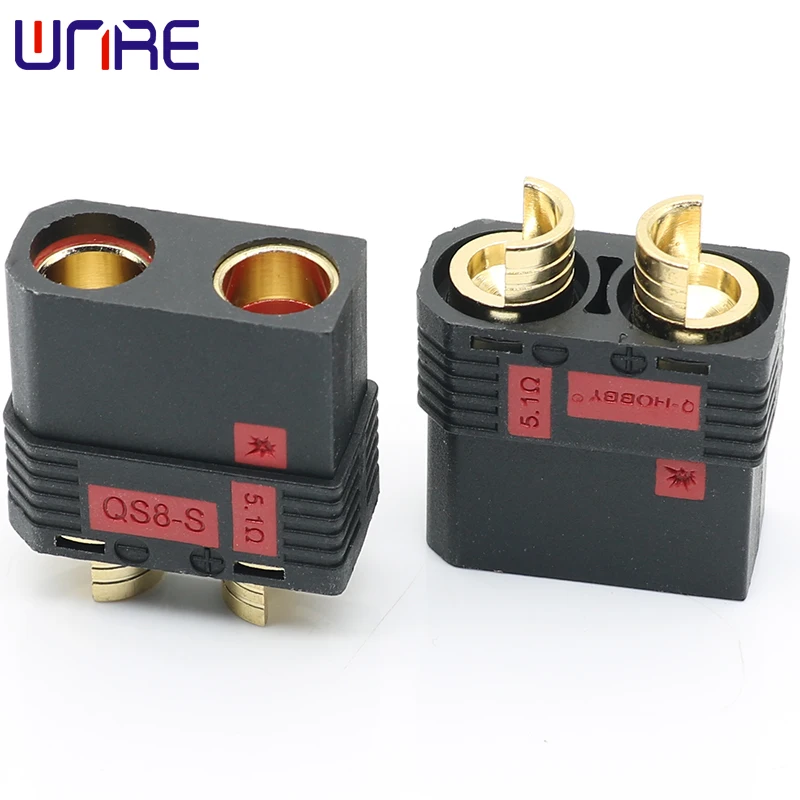 110A High Current QS8-S Male And Female Plug Anti Sparking Electric Vehicle Drone Battery Interface Connector