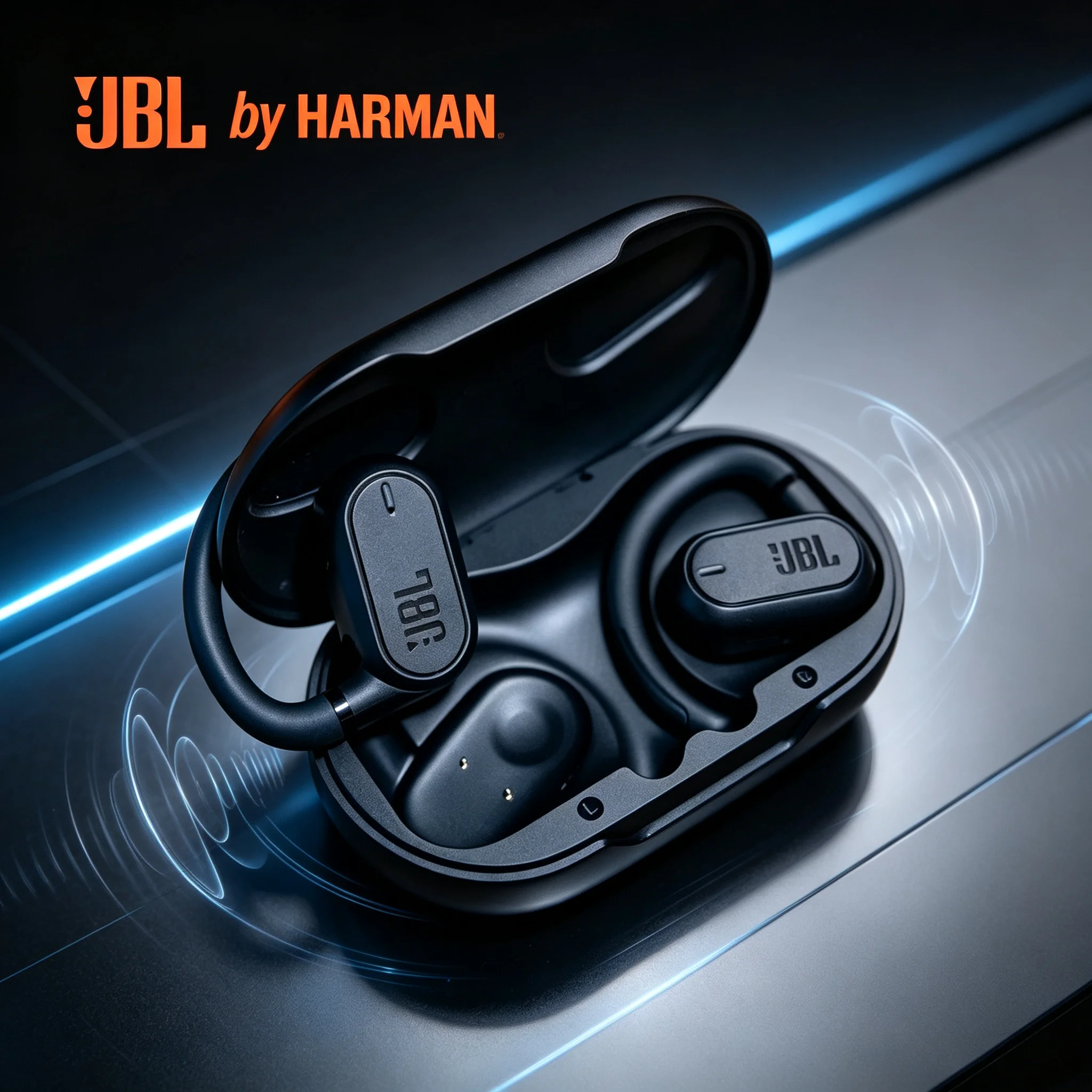 JBL Soundgear sense open wireless Bluetooth sports running headphones are comfortable
