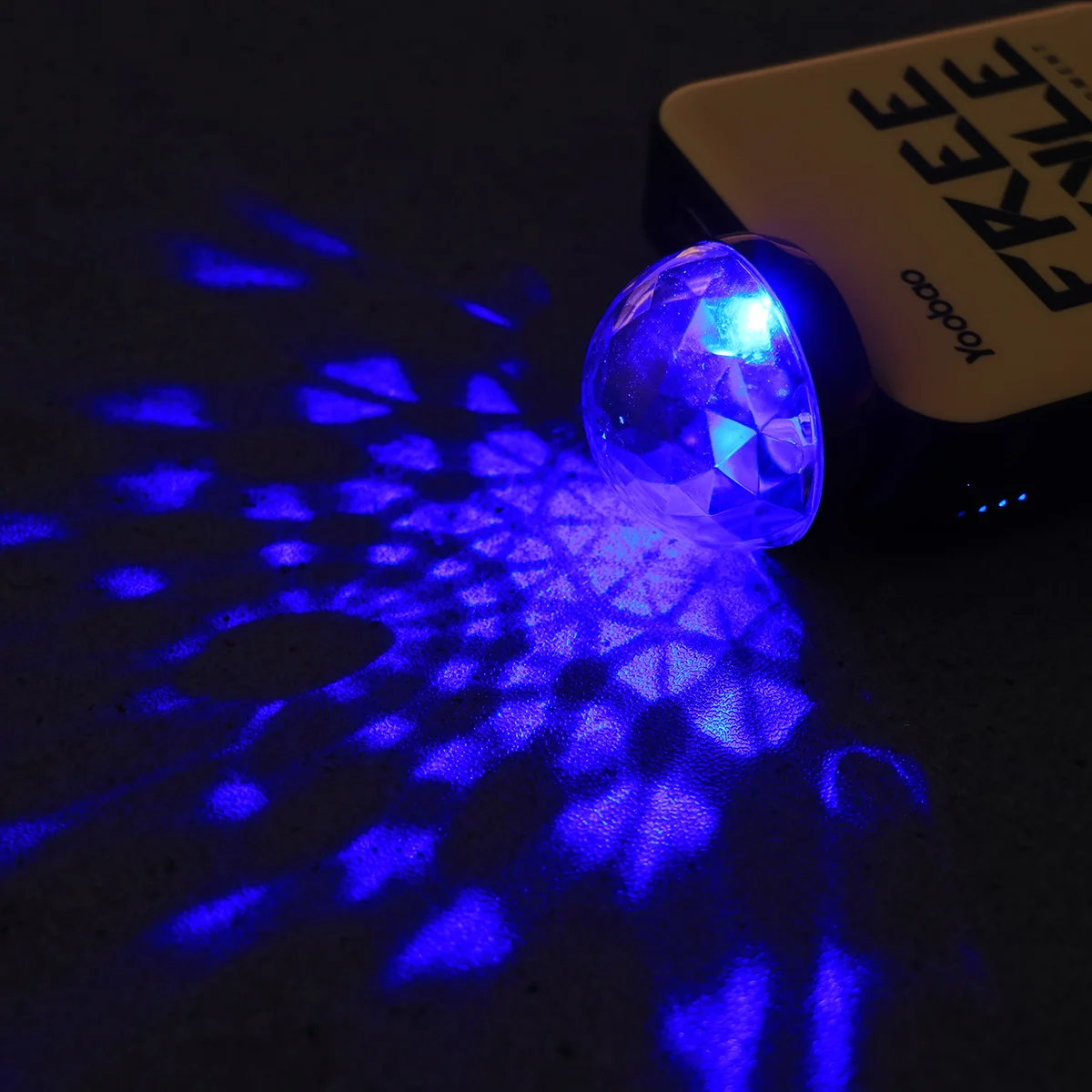 

Sound Activated Disco Ball Light Usb Powered Mini Disco Lights Stage Lighting For Party Bar Karaoke Dj Decor Black