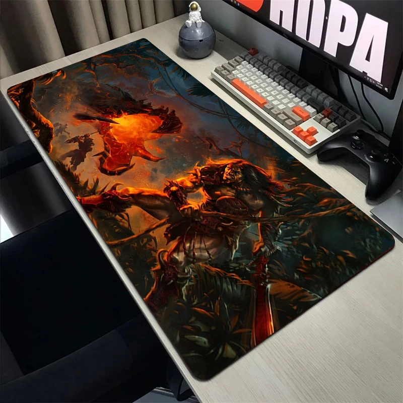 

Heroes of Might and Magic Gaming Accessories MousePads Computer Laptop Gamer Mousepad Large Mouse Pad Rubber Keyboards Table Mat