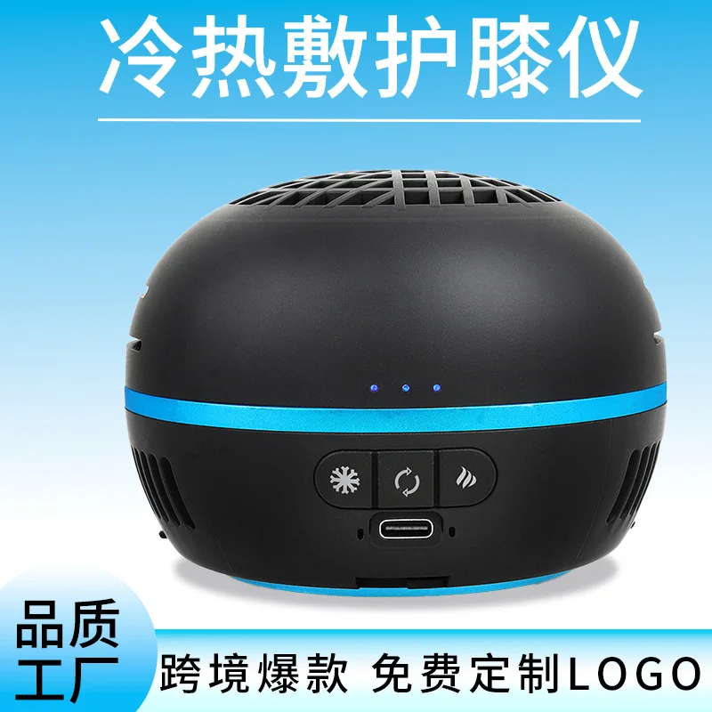 

Thermal and cold therapy massage device for shoulders, legs and knees with intelligent temperature control