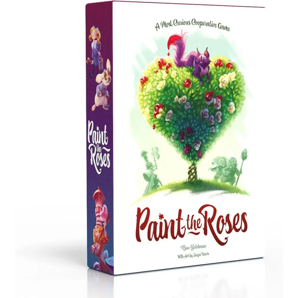 

Game Studio Paint The Roses Board Game | Cooperative Strategy Game or Adults, Teens and amilies | Alice in Wonderland Puzzle Gam
