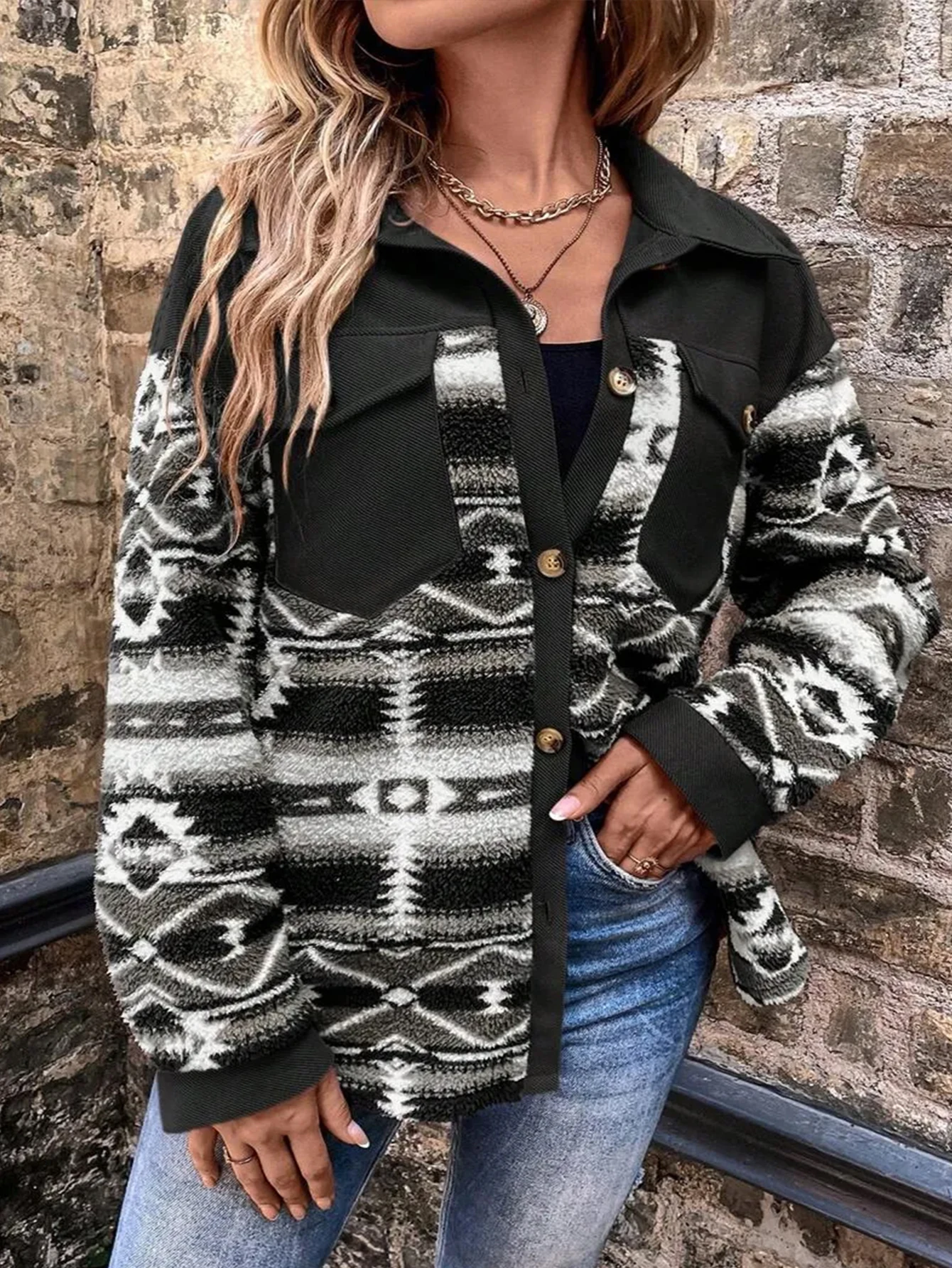 Moda tamanho grande senhoras outerwear topo na moda estilo europeu roupas femininas