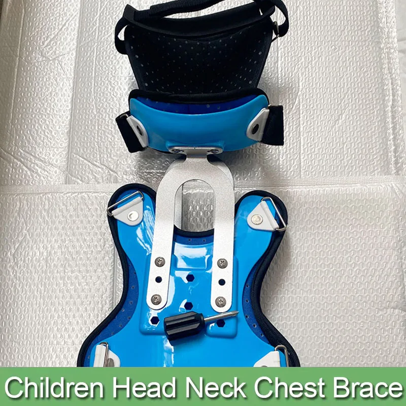

Children Neck Chest Support Correction Oblique Cervical Vertebra Spine Injury Protection During Rehabilitation Fixed Head Crutch