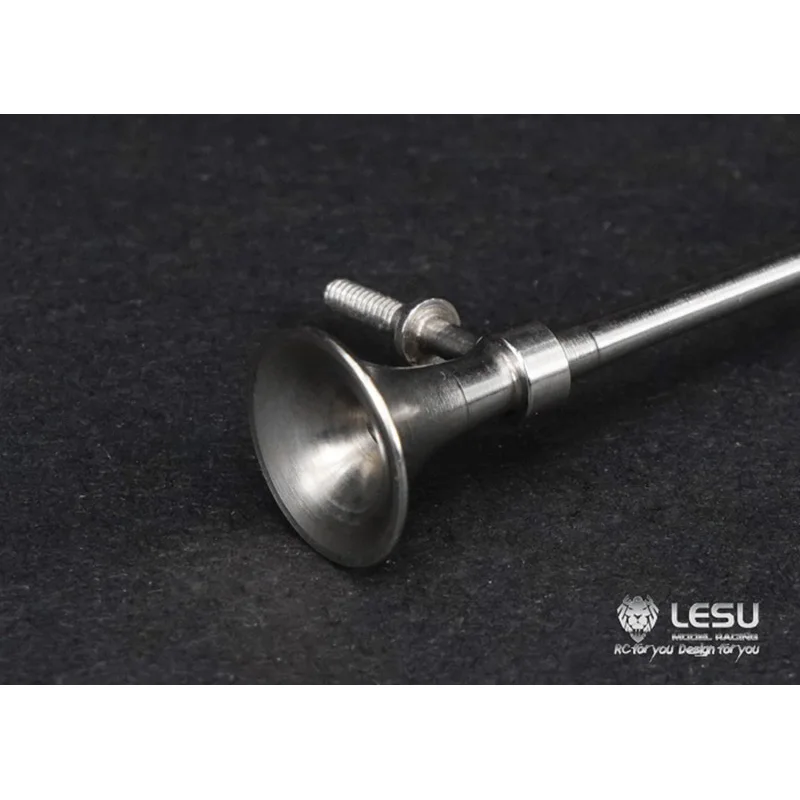 

US Stock Stainless Steel Whistle Horn Spare Part for 1/14 RC TAMIYA GL Tractor Truck Remote Control Vehicle Sound Accessories