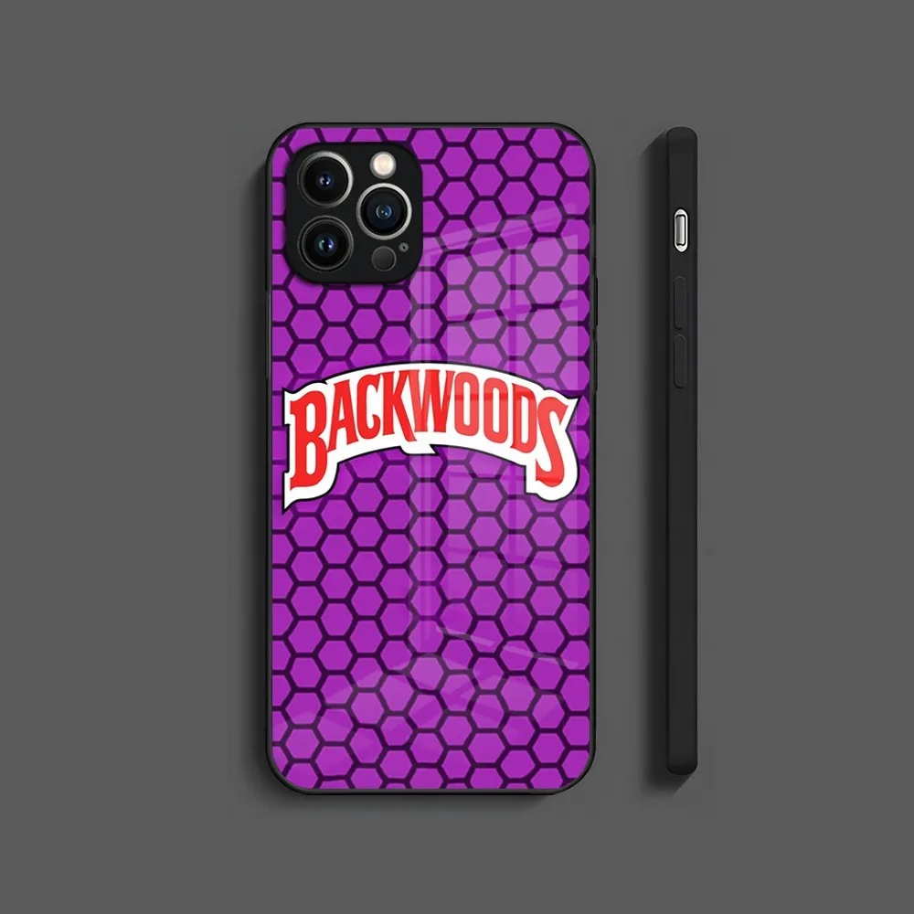Backwoods Honey Berry Phone Case for iPhone 15 14 Pro 12 11 13 Mini X XR XS Max 8 7 6 Plus SE Glass Design Back Cover view 5