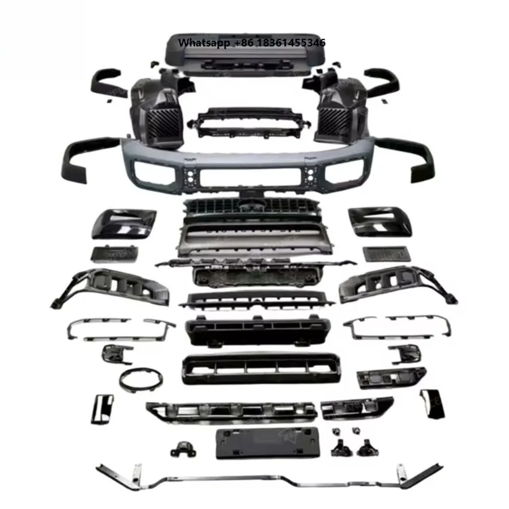For W464/W465 upgraded to G63 bumper Wide body kit