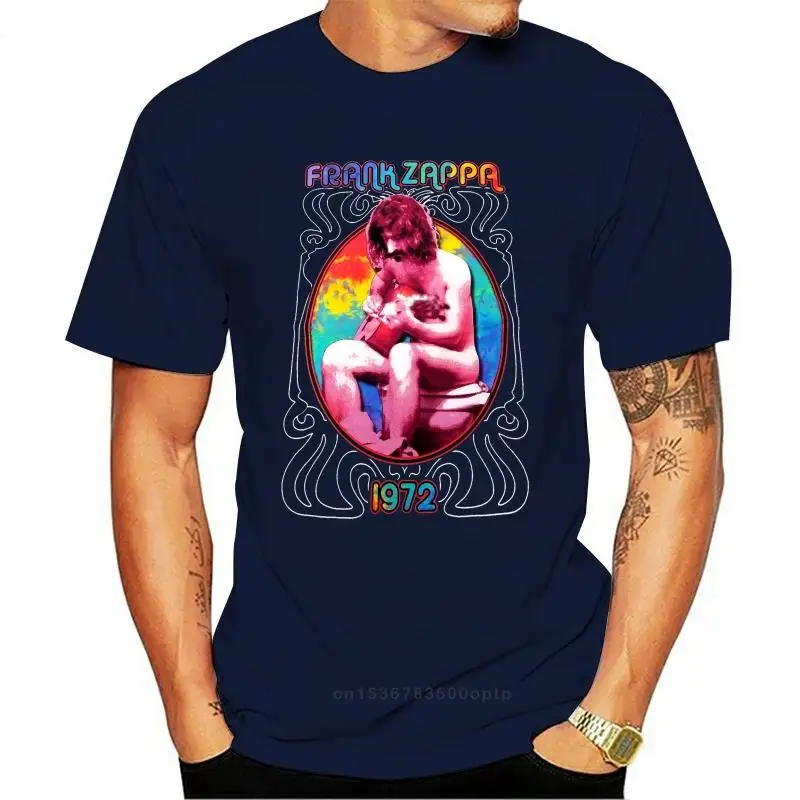 New FRANK ZAPPA TOILET ZAPPA CRAPPA 1972 COLOR T-SHIRT 2021 ! jurney Print t-shirt