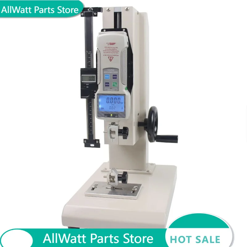 Tensile compression testing machine test bench digital display push-pull gauge bracket screw dynamometer base tester 1000N