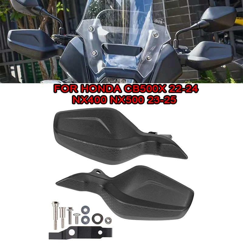 

Motorcycle Accessories Handguards Handle Bar Windshield Protector For HONDA NX400 NX500 CB500X CB 500X CB500 X 2022 2023 2024