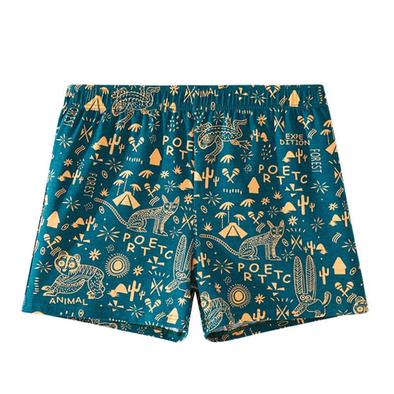 القطن الرجال السهم السراويل المطبوعة رقيقة الملابس الداخلية تنفس فضفاض سراويل بوكسر Homewear الذكور عارضة مريحة النوم السروال #2