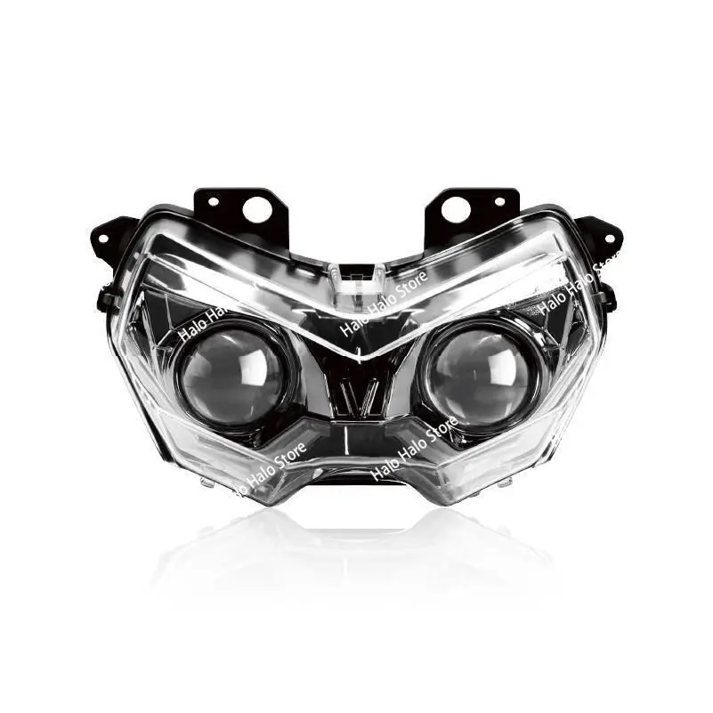 Reflektor LED Projektorowy z Podwójną Soczewką Ulepszenie do Kawasaki Z400 Z650 Z900 2023