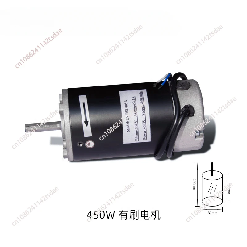 Dc Motor 750W 110V 220V 450W 600W  1100W 83zyt For Mini Bench Top Milling Lathe Machine High Voltage Speed Power Torque