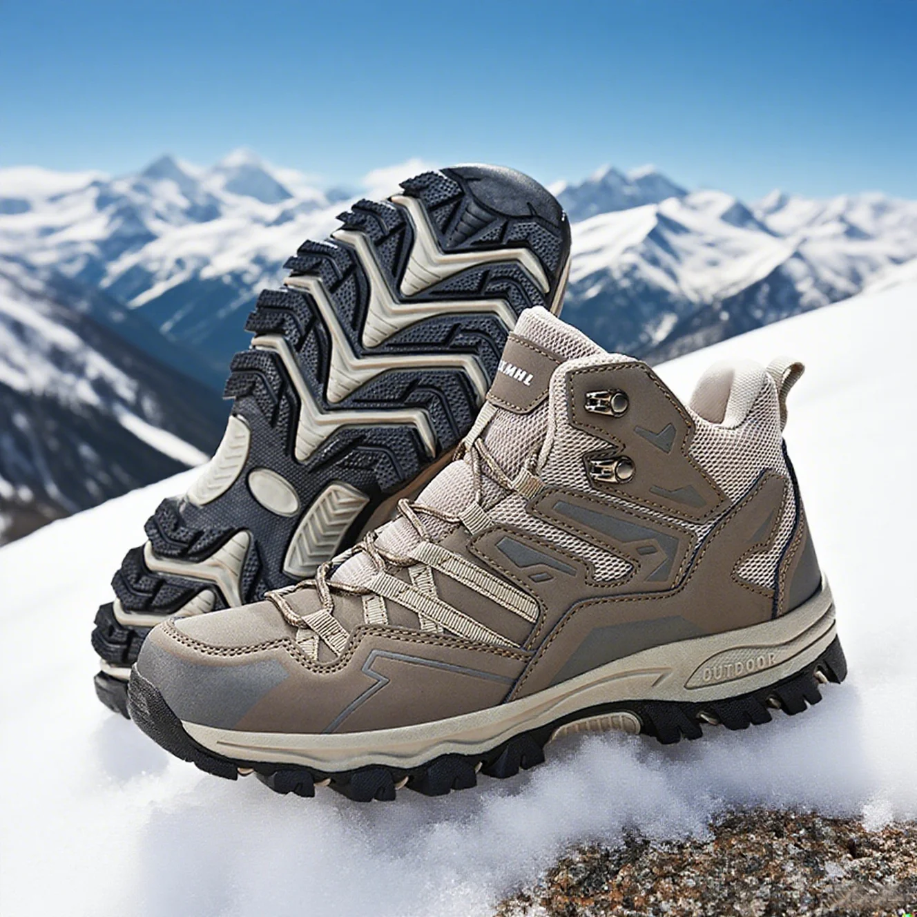 

Outdoor mountaineering shoes spring and autumn low-top mesh non-slip breathable couple hiking cross-country running sneakers