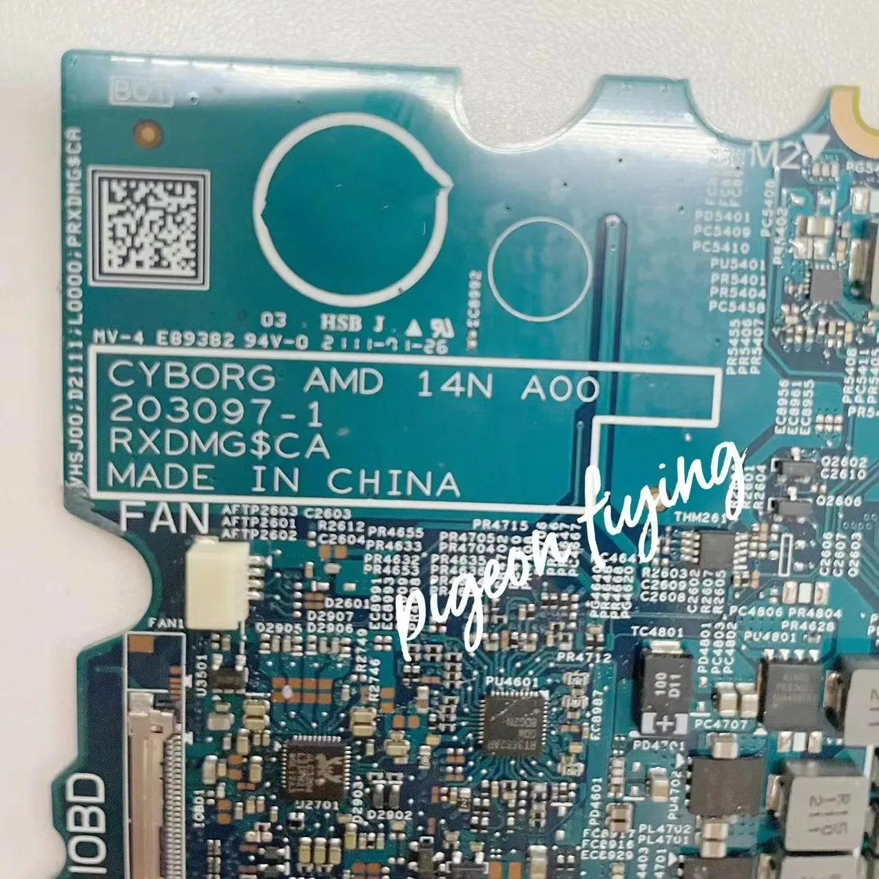 203097 -1 Placa-mãe para laptop Dell Inspiron 5415 CPU: R5-5500U R7-5700U AMD DDR4 CN-0FH5FM CN-0WKFHK 100% teste OK