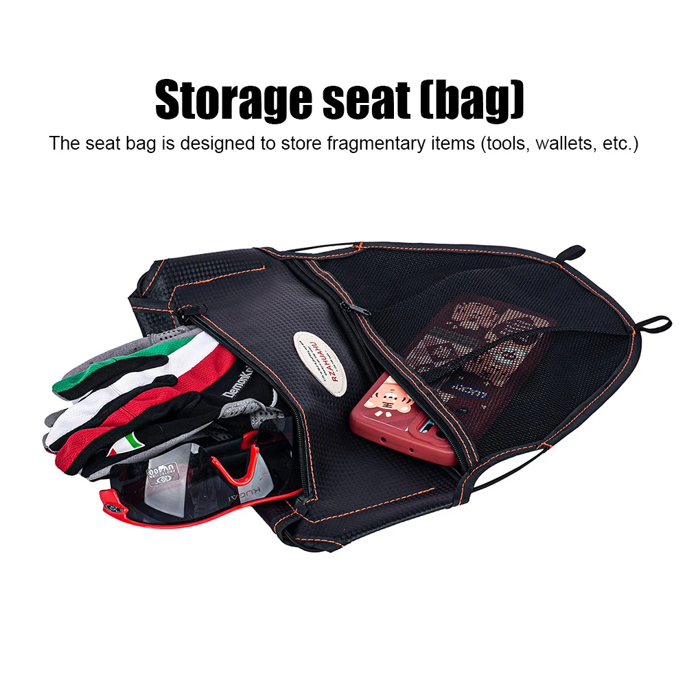 Motorcycle Scooter Seat Bag Tool Storage Motorcycle Seat For Hypermotard 950 Morini X Cape 650 Bau For Motorcycle Cafe Racer Bad