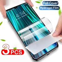 3Pcs Hydrogel Film Screen Protector For Huawei Y8p Y5p Y9a Enjoy 20 Plus Z X10 Max Play 4 Pro Enjoy 20 Pro P Smart S nova Lite 3