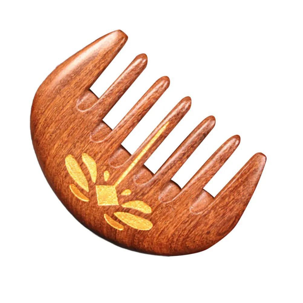 مكافحة ساكنة تدليك تدليك تصفيف الشعر تصفيف الشعر أداة الشعر للعناية بفروة الرأس خشب الصندل الشعر خشب الصندل مشط مشط #2