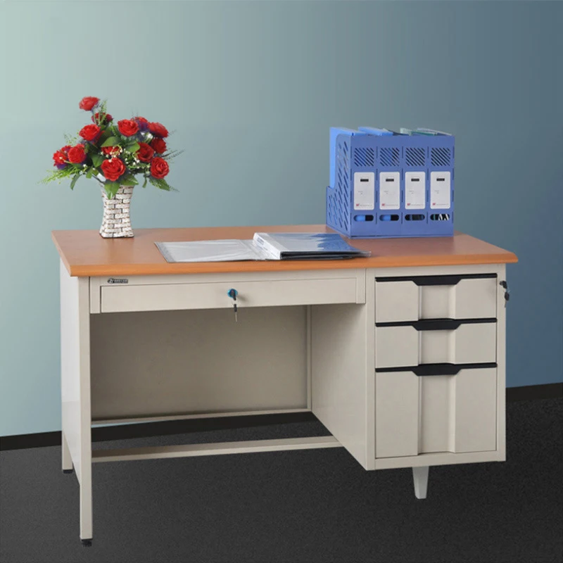 

Custom Fashionable Double Cabinet Furniture Pedestal Steel Deskpromote sales