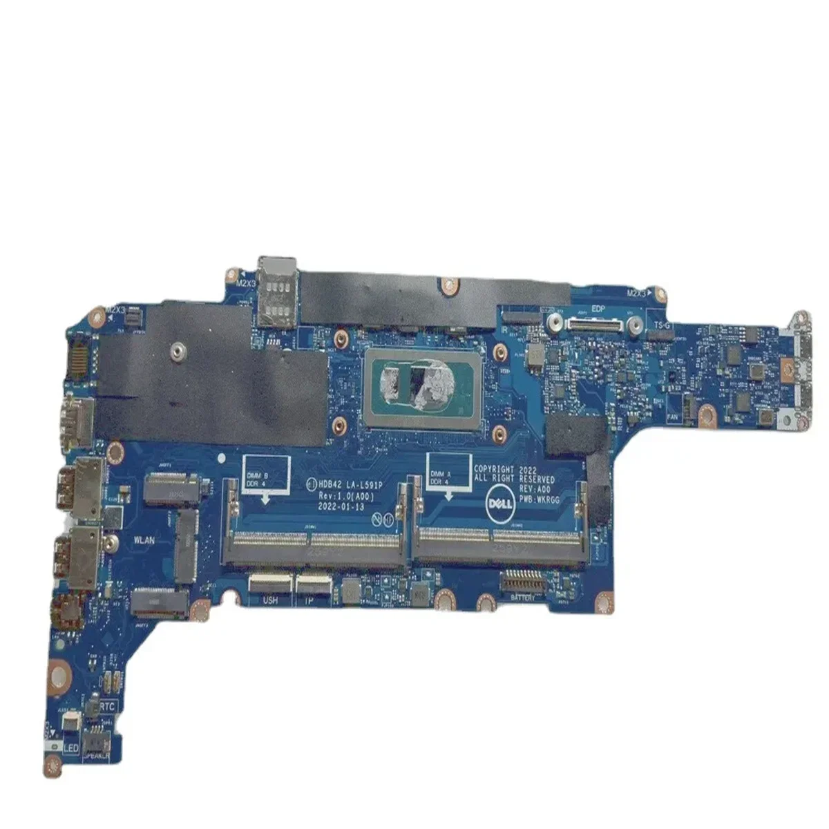 010F01 01Y2TP 0260KT 04X33N для ноутбука DEL Latitude 5430, материнская плата LA-L591P i3-1215U, процессор, 100% полное тестирование