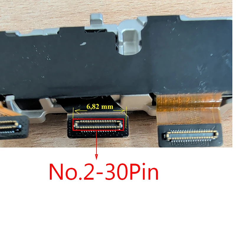 10pcs 30 34 40 60Pin LCD Display Screen FPC Connector On Motherboard For Pixel 10 Pro XL Usb Charger Camera Wireless NFC FPC