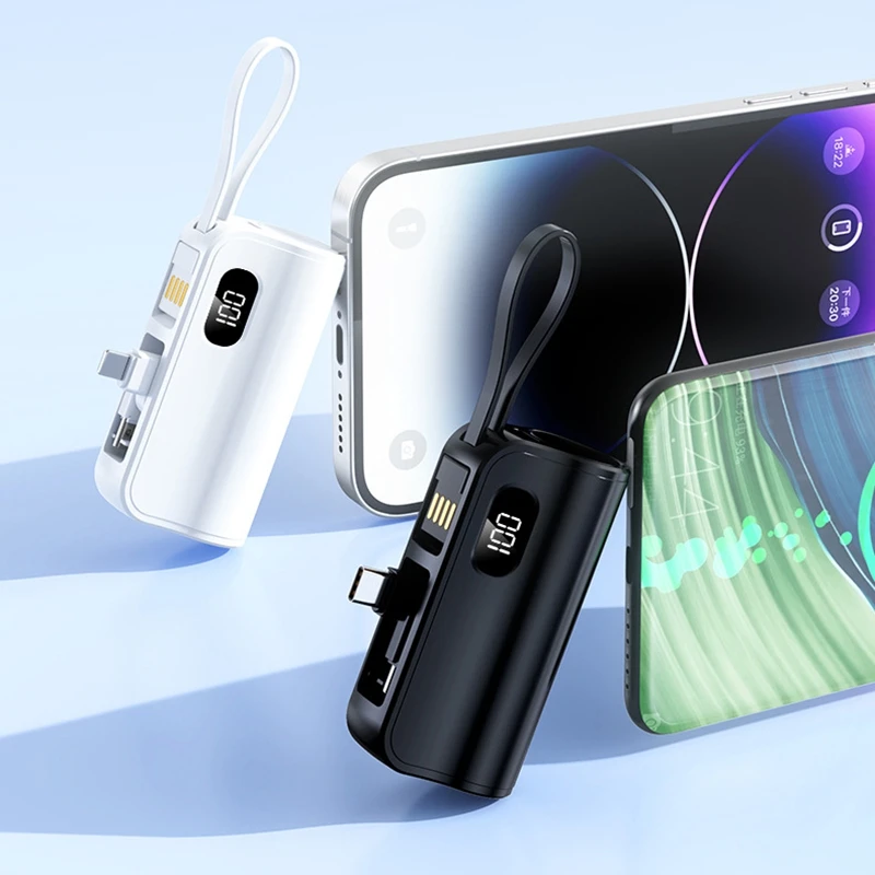 VIVO Mini 30000mAh قوة البنك 2 في 1 سعة كبيرة شاشة ديجيتال محمولة شحن سريع بطارية خارجية آيفون سامسونج