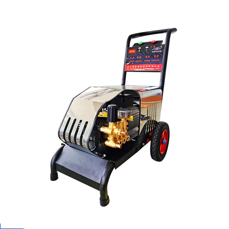 آلة تنظيف الضغط العالي غسالة السيارات التجارية آلة رذاذ الماء بالضغط العالي