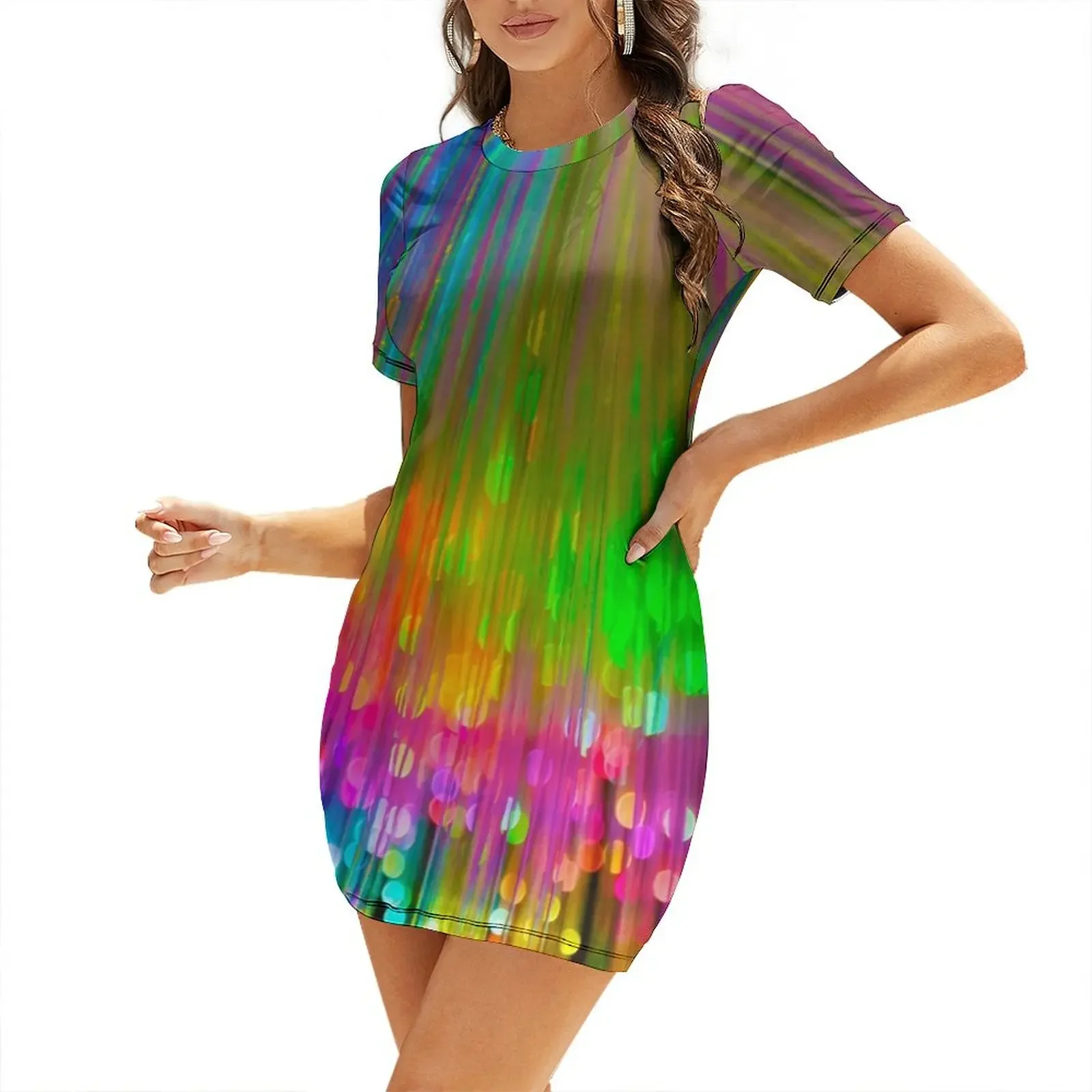 

Bubbles 10 Short-Sleeved Dress Summer dresses for women Dress for pregnant women dresses for womens Dress