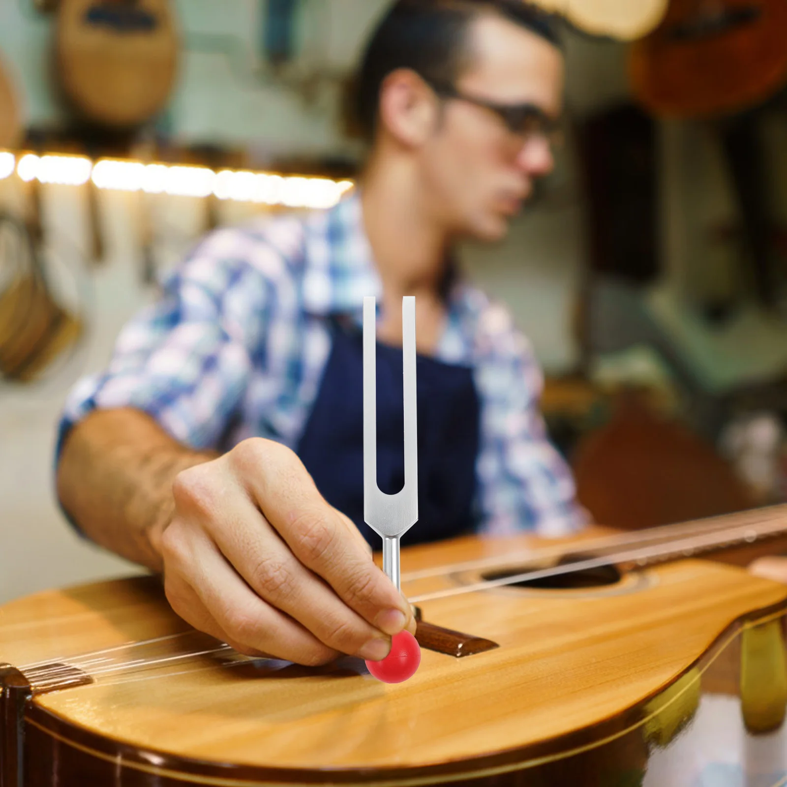 1 مجموعة ضبط شوكة سبائك الألومنيوم أداة شفاء ل شقرا اليوغا الصوت شفاء التأمل الإجهاد الإغاثة العلاج أداة