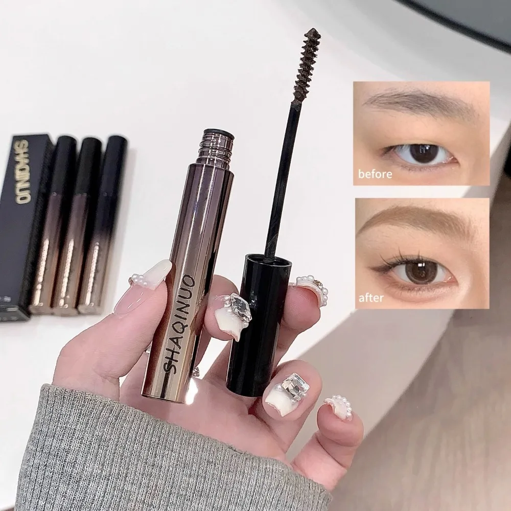 Rose Roze Verven Wenkbrauw Crème Waterdicht langdurige Sneldrogende Wenkbrauw Tint Mascara Natuurlijke Brow Enhancer Gel Ogen Make-Up