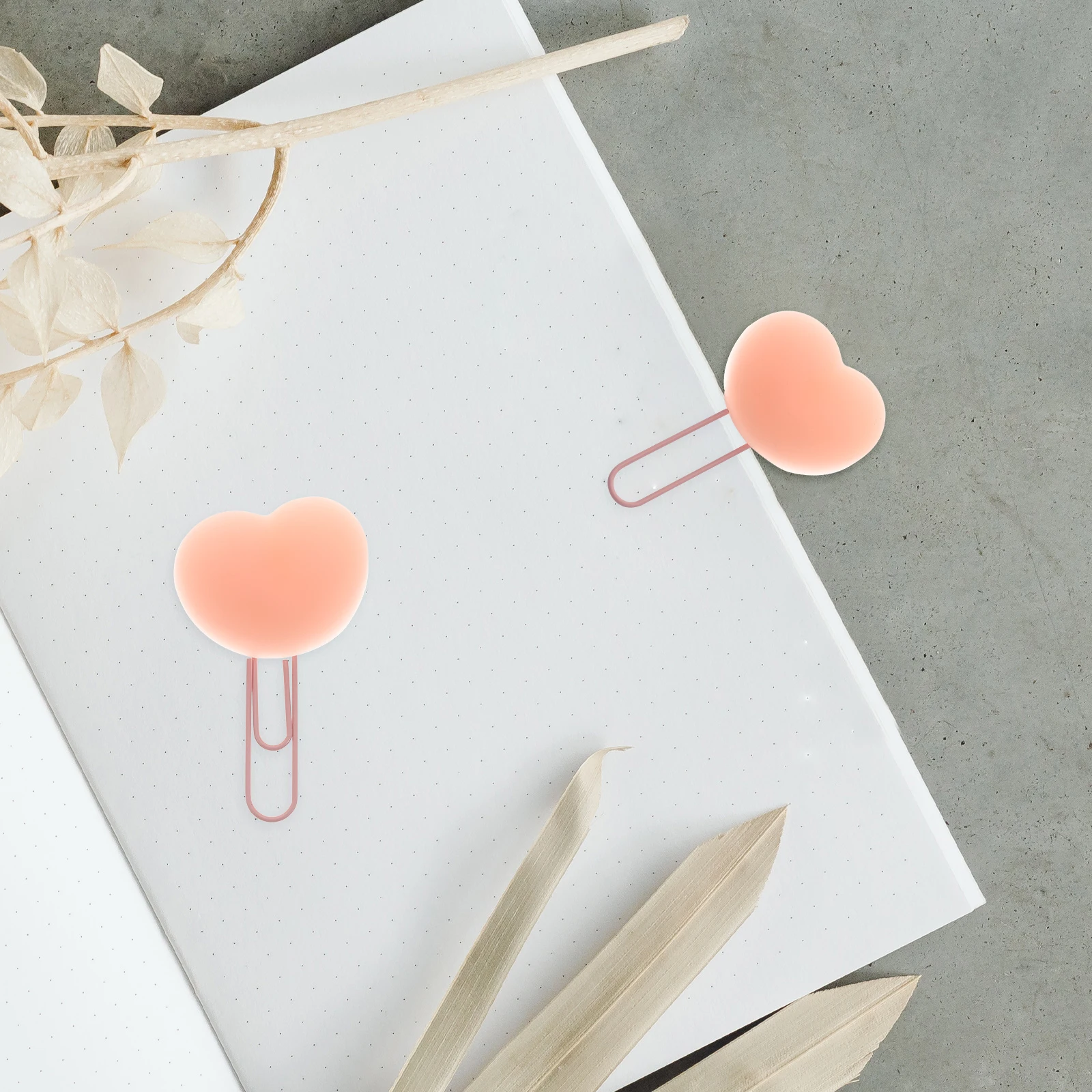 

4pcs Stress Relief Paper Clips Creative PVC Colorful Cartoon Shaped Office Supplies Cute Small File Clips for Photos Files Memos