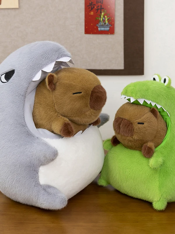 

Модная плюшевая игрушка-гнездо для кави, динозавр-арк, мультяшный подарок на день рождения для мальчиков, отечественный бренд, наполнена полипропиленовым хлопком, коллекционная кукла