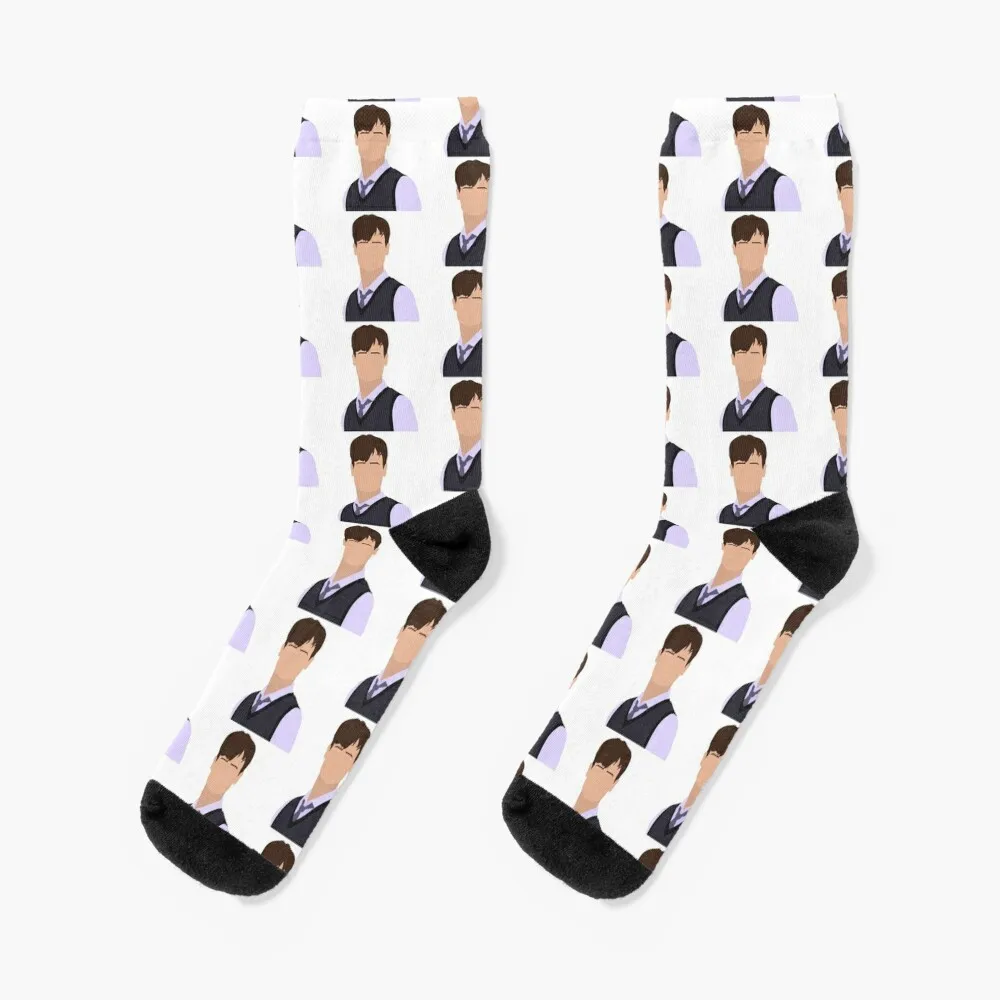 Spencer Reid Profile Socks gym shoes hip hop new year Socks Man Women's