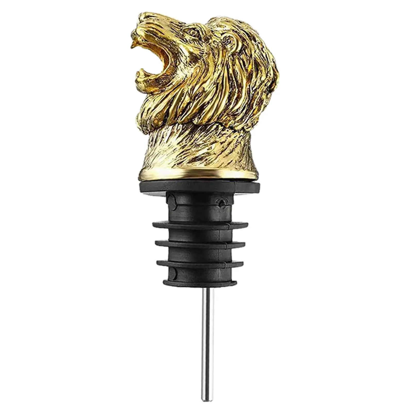 Animal Shape Wine Aerator Pourer Zinc Alloy Bar Accessories Wine Bottle Stopper for Dining Hall