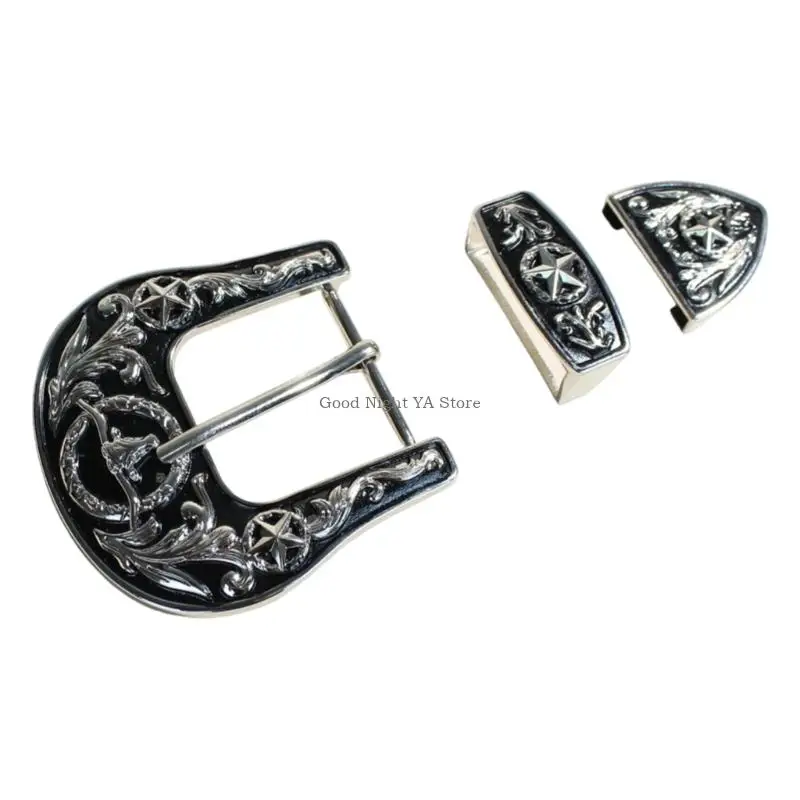 

Multi Purpose Dark Gothic Head Belt Buckle Metal Fashion Piece