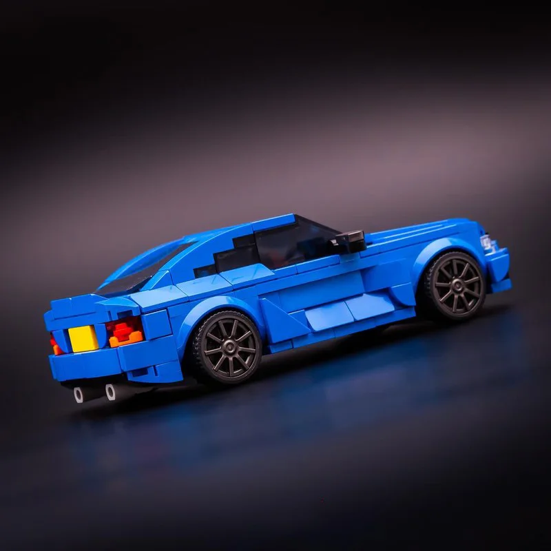 351 PCS Velocidade Hypercar Série M240i F22 Supercar Modelo de Corrida MOC Personalizar Bloco de Construção Tecnologia Montagem Presentes de Aniversário