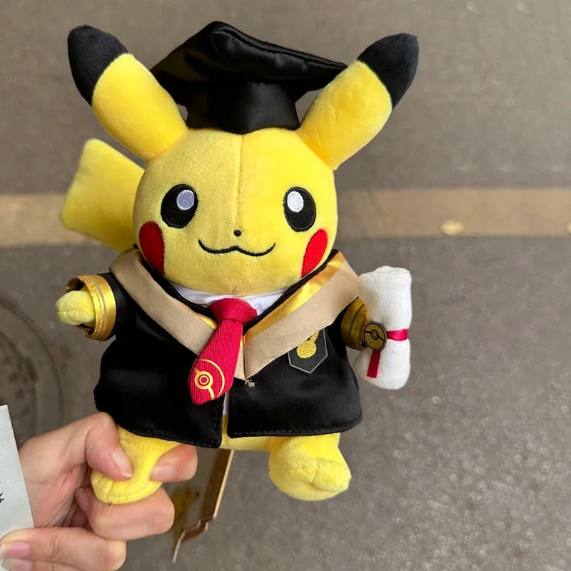 Pokemon Pikachu Graduation Season Collection Plush Toy Anime And Movie Peripherals Decorative Pendants Ornaments Collectibles