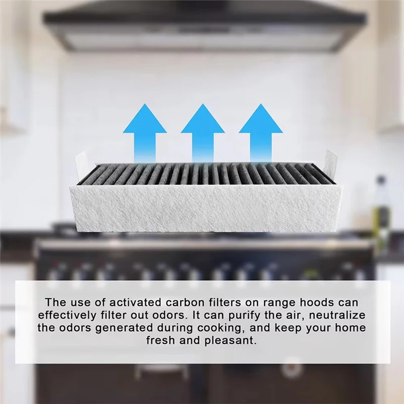 

A52Z Top 4-Piece Activated Carbon Filter For Siemens 17004796 And Z9VR UD0 Hz9vr Cooker Hoods