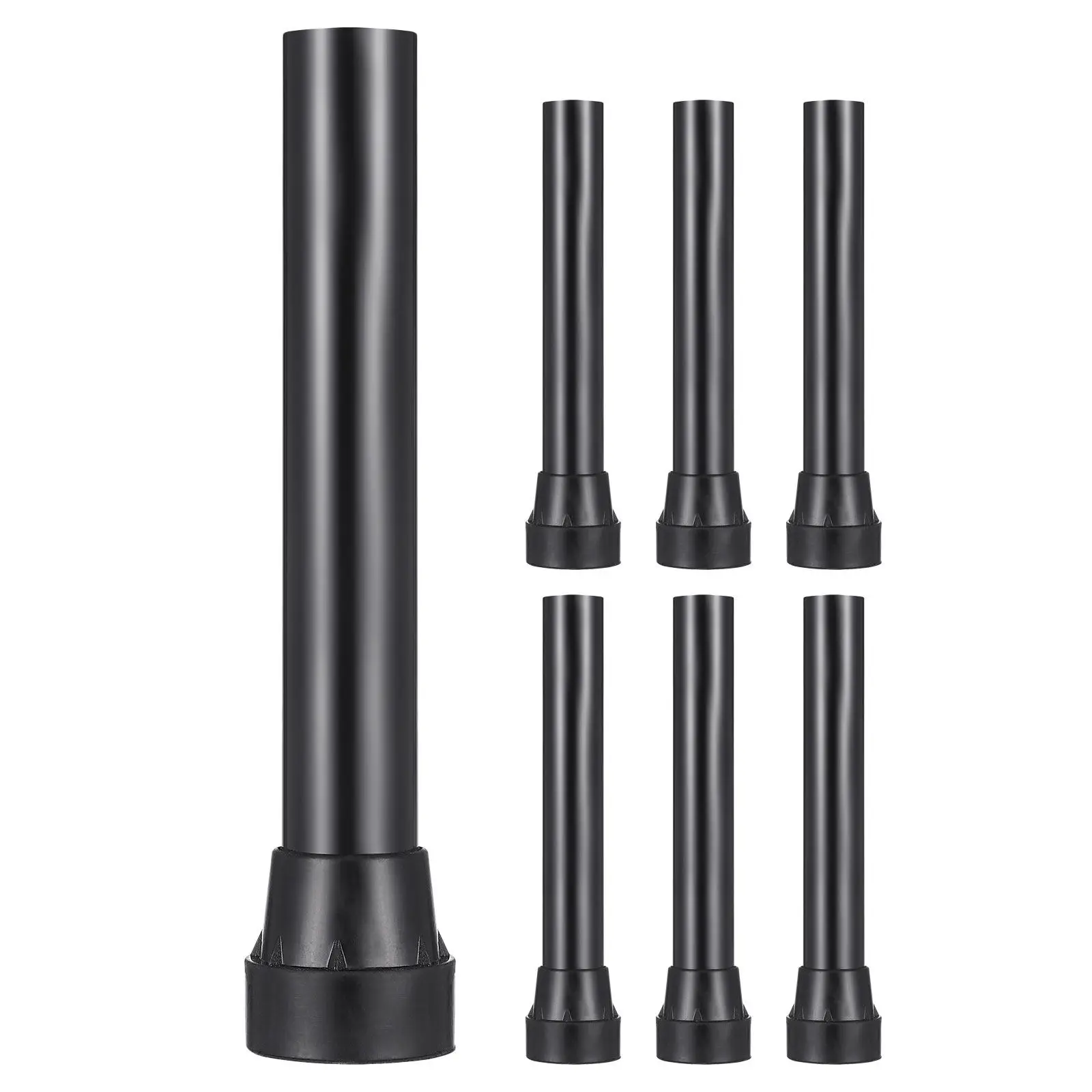 

7Pcs Non-Slip Trampoline Leg Covers Stainless Steel Replacement Parts Outdoor Indoor Trampoline Leg Pads Stability Anti-Skid