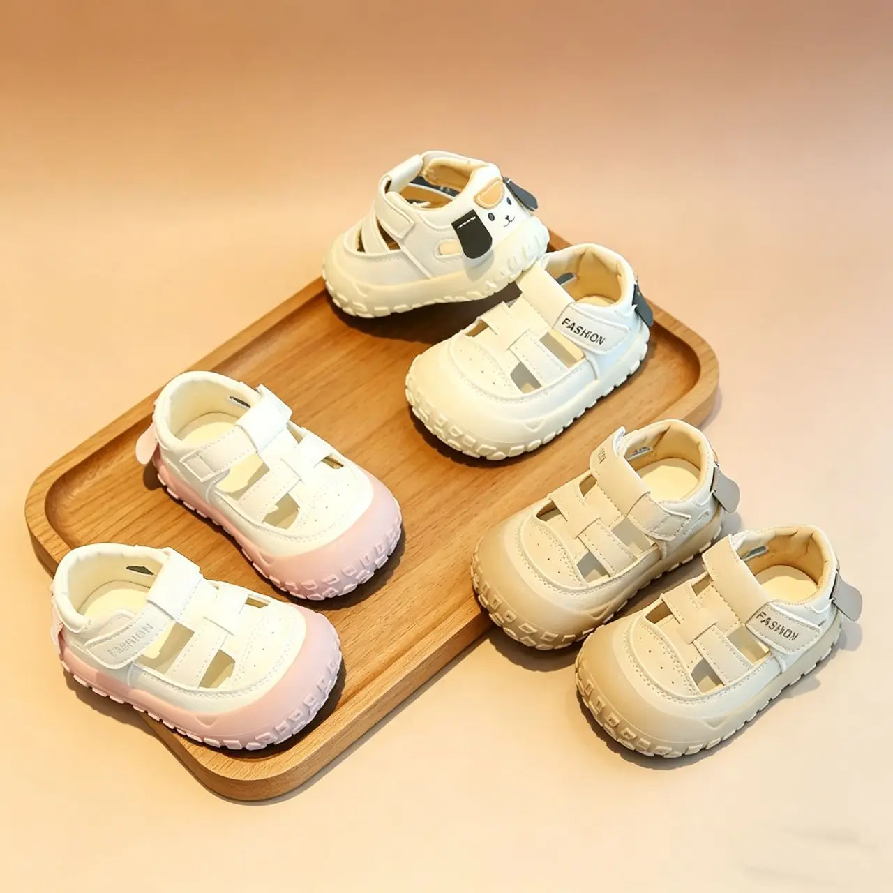 

Kids'Casual Shoes Low-Cut Shoes Spring Shoes PU Leather Mesh For Girls Anti-slip Breathable White Pink Shoes Size 16-26