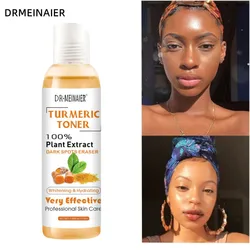 Tumeric Dark Spots Toner Eraser, açafrão desvanece manchas, removedor de manchas escuras, removedor de acne, corretor para pele escura, 118ml