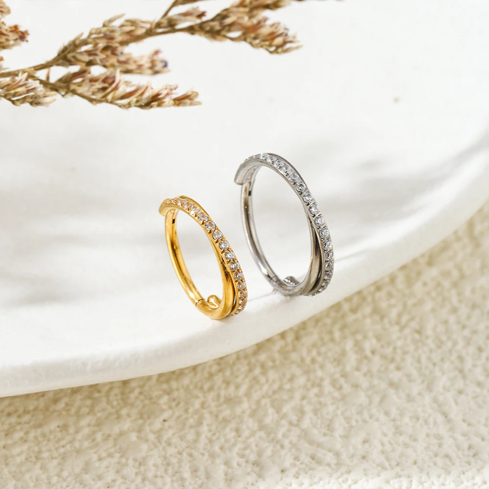 Orecchini a Cerchio Senza Sald - Clicker Ring Seamless recensione e prezzo