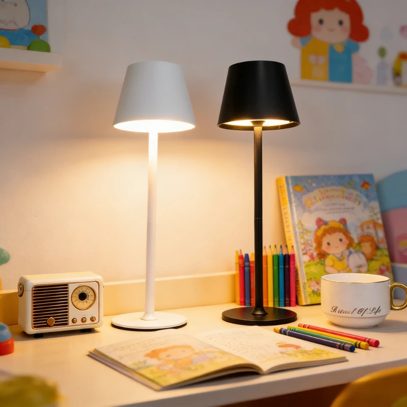 

Настольные лампы Сенсорное затемнение Защита глаз Светодиодная настольная лампа Сенсорный переключатель Настольный светильник Ночные огни USB-разъем Аксессуары для прикроватных ламп