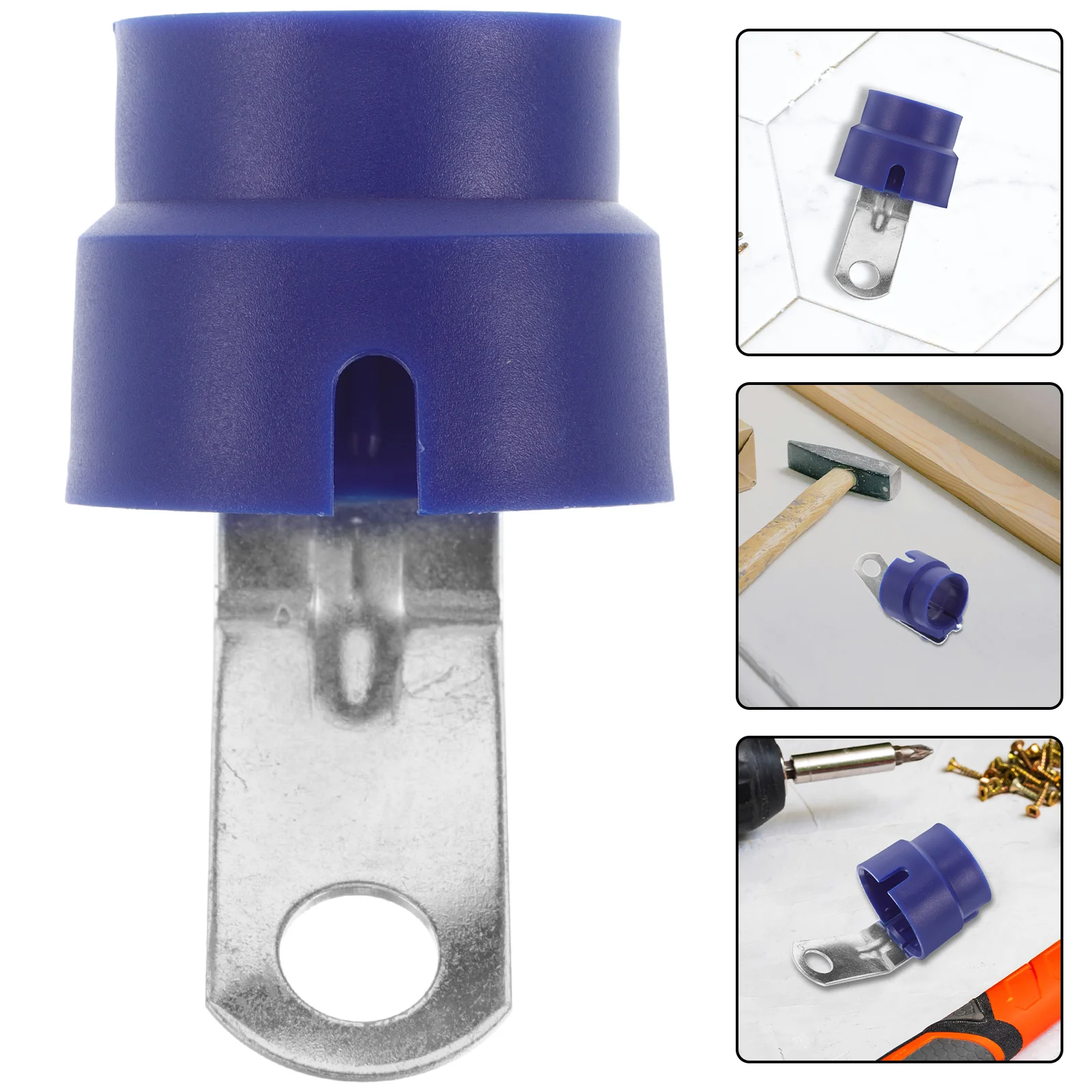 Trailer Plug Bracket Hook Adapter Mounting Holder Connector Towing Rv Signal Marine