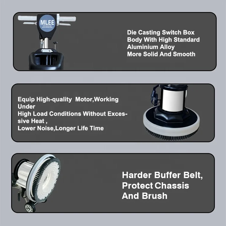 MLEE-170DF New Single Plate Rotary Floor Machine Multifunctional Carpet Washing Cleaning Machine