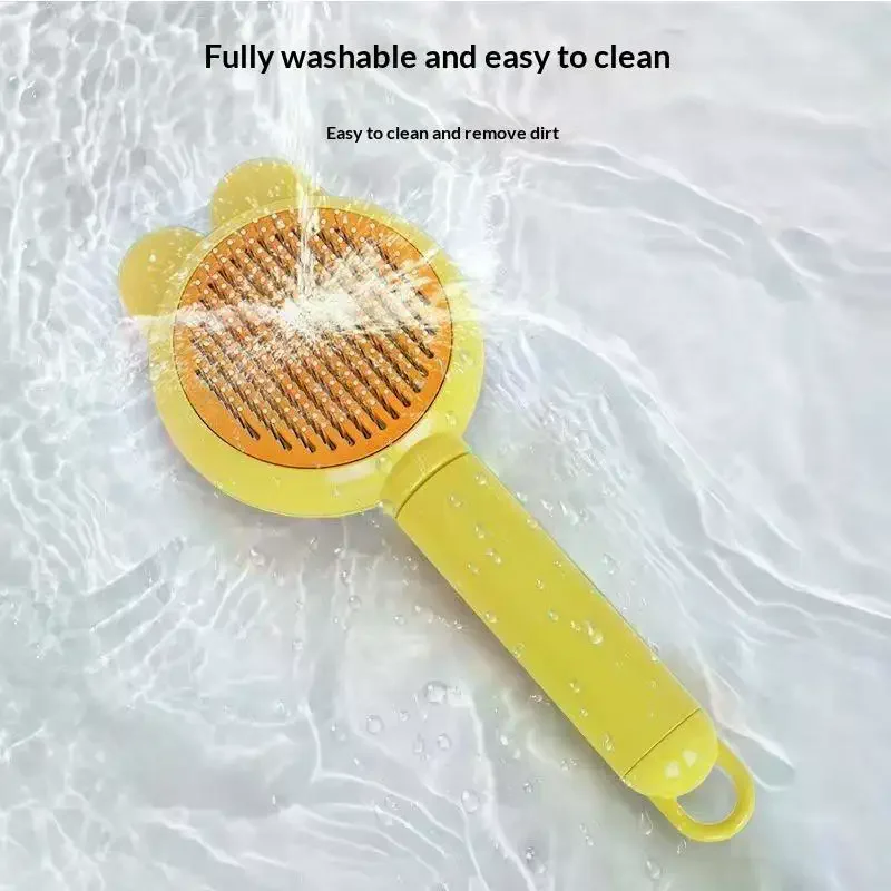 Pet Comb Cat Combing Special Comb To Floating Hair Needle Comb Pet Comb Easy Hair Removal And Massaging Brush